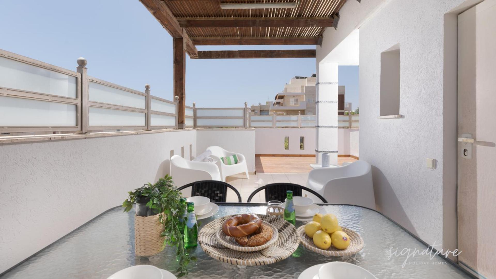 Luxurious 130Sqm Family Penthouse Apartman Eilat Kültér fotó